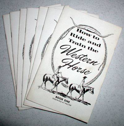 Professor Beery How to Ride and Train the Western Horse 7-Book Set, 1964