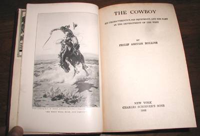 The Cowboy, Collectible Book