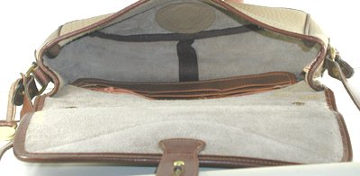 Authentic Dooney & Bourke All Weather Leather Vintage Carrier Shoulder Bag