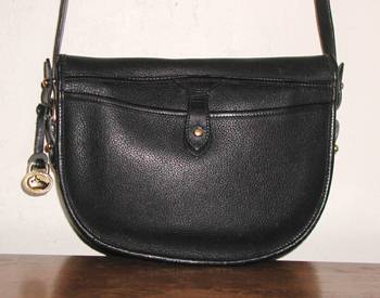 Dooney and Bourke All-Weather Leather Saddle Bag