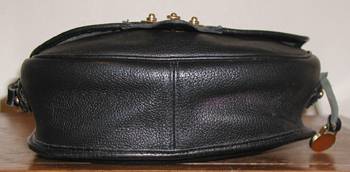 Dooney and Bourke All-Weather Leather Saddle Bag