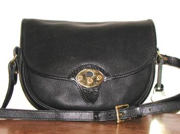 Dooney and Bourke All-Weather Leather Saddle Bag