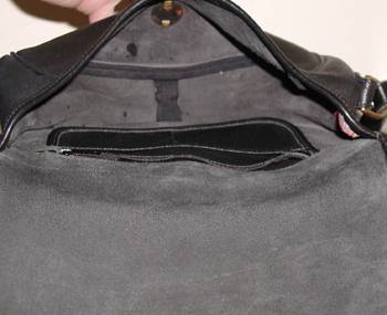 Dooney and Bourke All-Weather Leather Saddle Bag