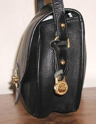 Dooney and Bourke All-Weather Leather Saddle Bag