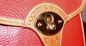 Dooney and Bourke All-Weather Leather Saddle Bag