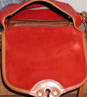 Dooney and Bourke All-Weather Leather Saddle Bag