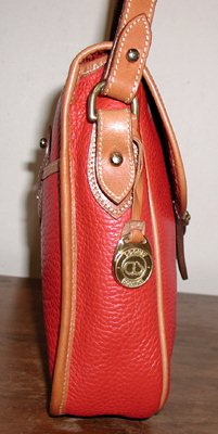 Dooney and Bourke All-Weather Leather Saddle Bag