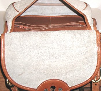 Dooney and Bourke All-Weather Leather Saddle Bag