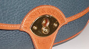 Dooney and Bourke All-Weather Leather Saddle Bag
