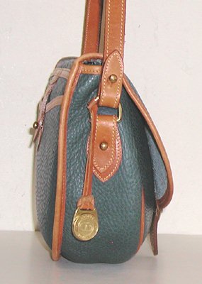 Dooney and Bourke All-Weather Leather Saddle Bag