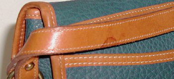 Dooney and Bourke All-Weather Leather Saddle Bag