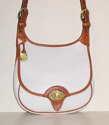 Dooney and Bourke All-Weather Leather Saddle Bag
