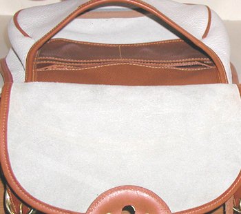 Dooney and Bourke All-Weather Leather Saddle Bag