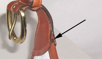 Dooney and Bourke All-Weather Leather Saddle Bag