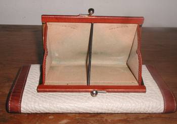 Dooney and Bourke All-Weather Leather Checkbook Wallet with coin purse