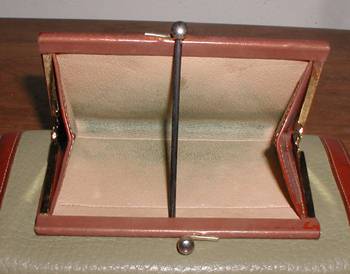 Dooney and Bourke All-Weather Leather Checkbook Wallet with coin purse