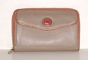 Dooney and Bourke All-Weather Leather Zip Along Wallet