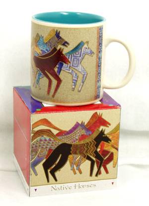 Laurel Burch Horse Mugs