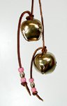 Brass riding bells