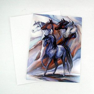 Leanin' Tree greeting card from Horsekeeping.com