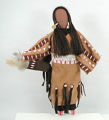 Native American Oglala Lakota dolls