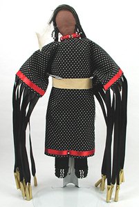 Native American Oglala Lakota dolls