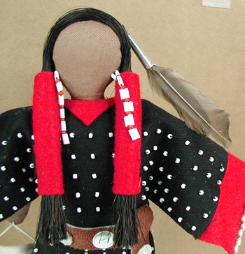 Native American Oglala Lakota No Face dolls