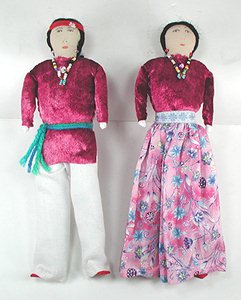 Native American Navajo dolls