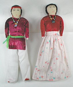Native American Navajo dolls