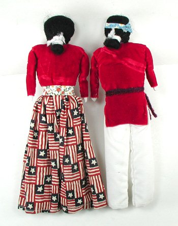 Native American Navajo dolls