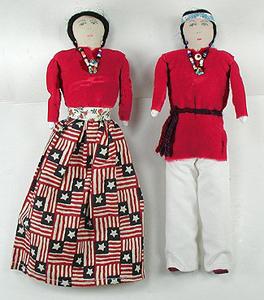 Native American Navajo dolls