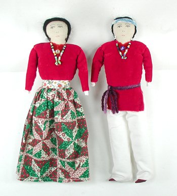 Native American Navajo dolls
