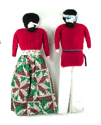 Native American Navajo dolls