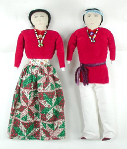 Native American Navajo dolls