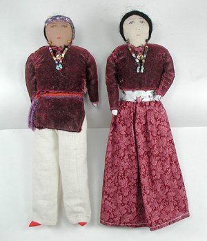 Native American Navajo dolls