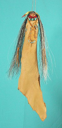Native American Apache Grandmother Shaman Spirit Doll