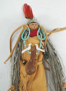 Native American Apache Spirit dolls