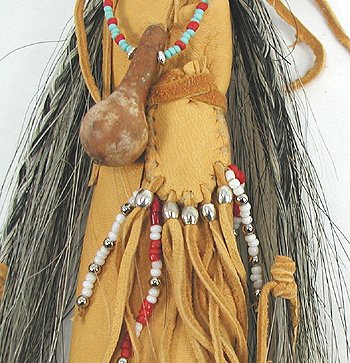 Native American Apache Grandmother Shaman Spirit Doll