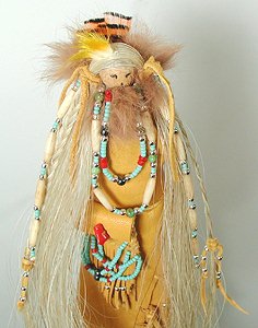 Native American Apache Spirit dolls