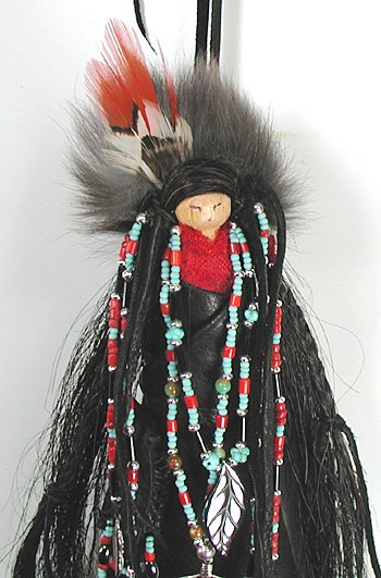 Native American Apache Grandmother Shaman Spirit Doll