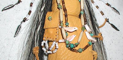 Native American Apache Grandmother Shaman Spirit Doll