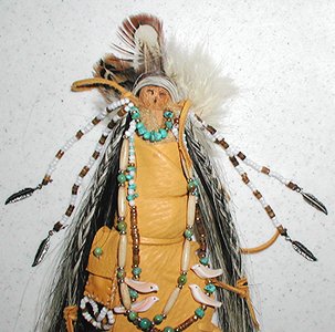 Native American Apache Spirit dolls