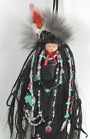 Native American Apache Grandmother Shaman Spirit Doll
