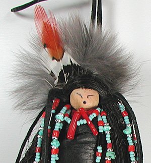 Native American Apache Grandmother Shaman Spirit Doll