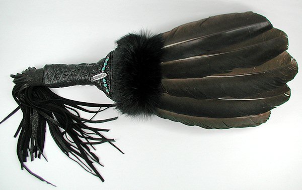 Smudge Fan Feather 