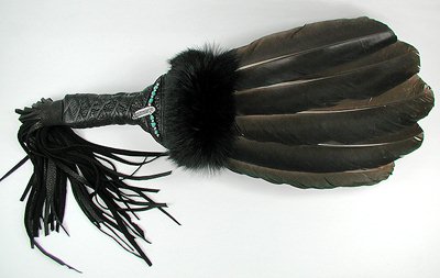 Smudge Fan Feather 