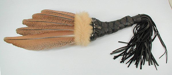 Smudge Fan Feather 