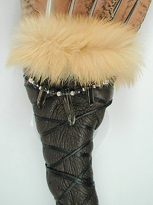 Smudge Fan Feather 