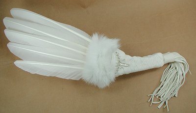 Smudge Fan Feather 