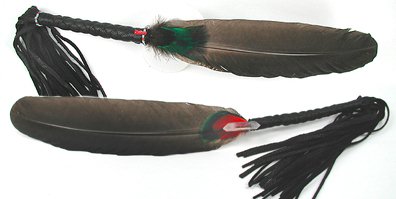 Smudge Fan Feather 
